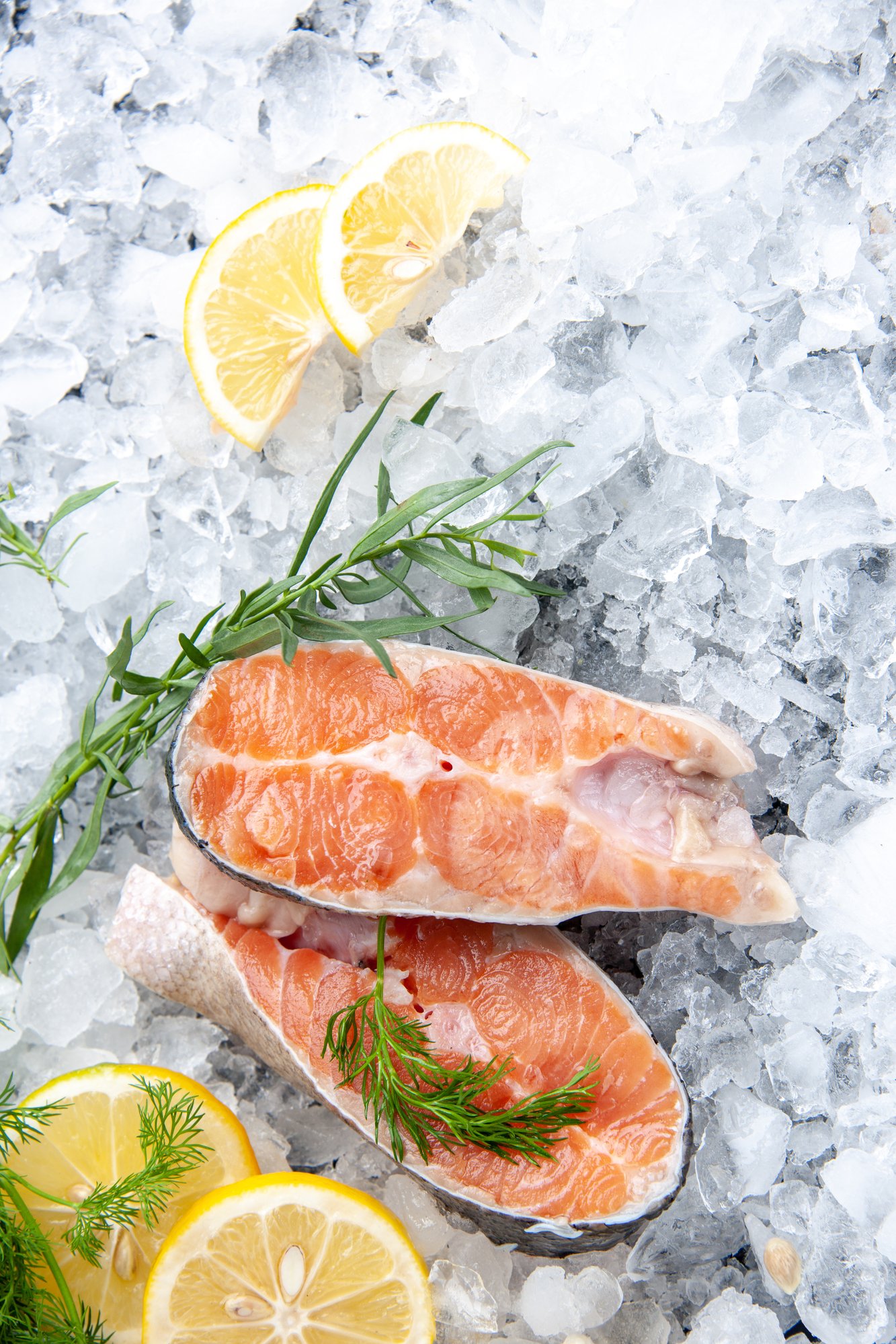 overhead-view-of-fresh-fish-split-in-two-parts-wit-2023-11-27-05-02-21-utc overhead-view-of-fresh-fish-split-in-two-parts-wit-2023-11-27-05-02-21-utc